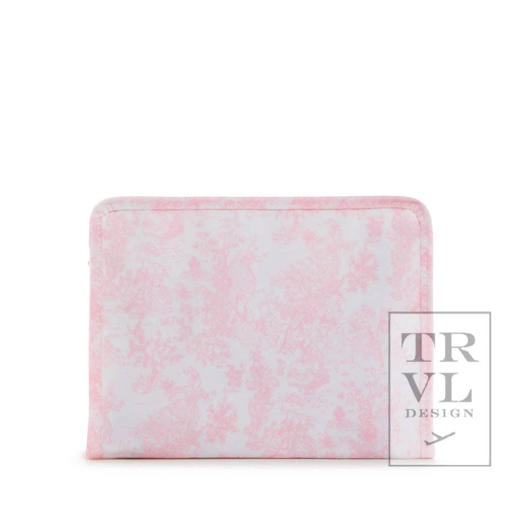 Medium Roadie Zip Pouch-TRVL Design