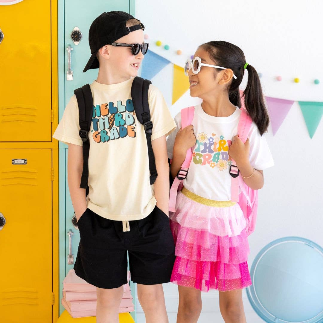 Hello Third Grade Short Sleeve T-Shirt - Boys Clothing