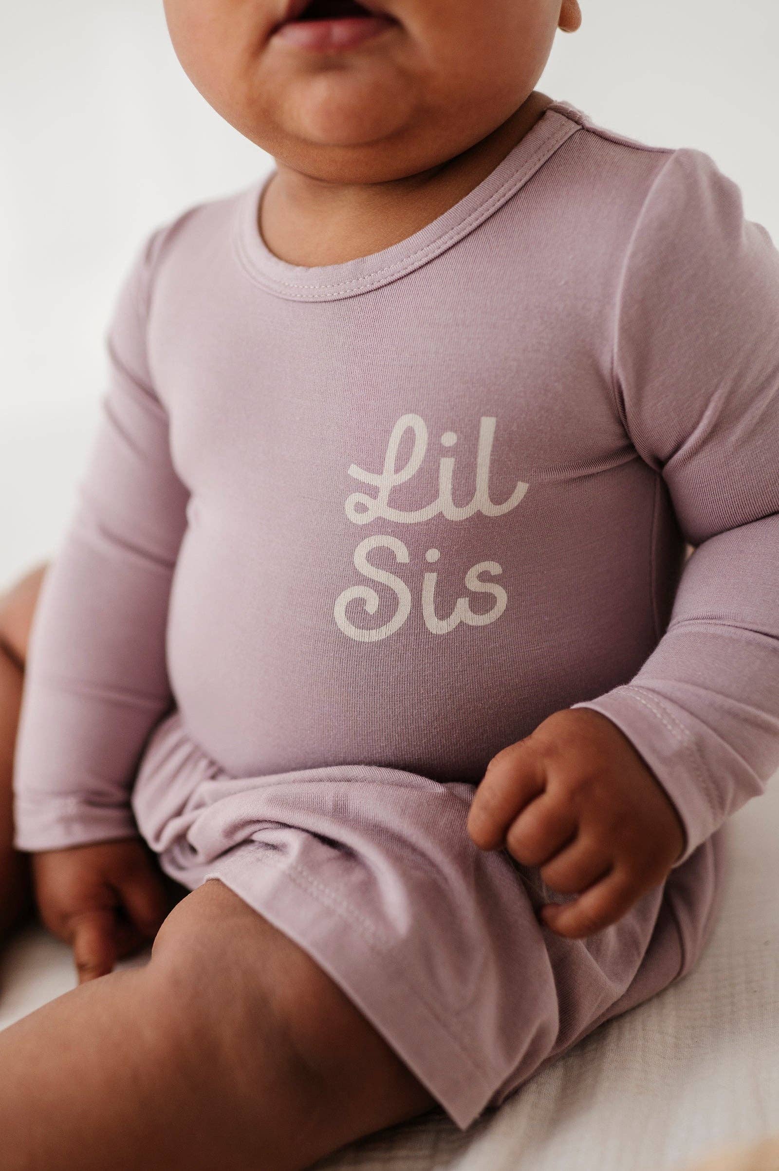 Girl's Bodysuit Dress Set Bamboo