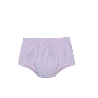 Landon Diaper Cover - Pink Knit