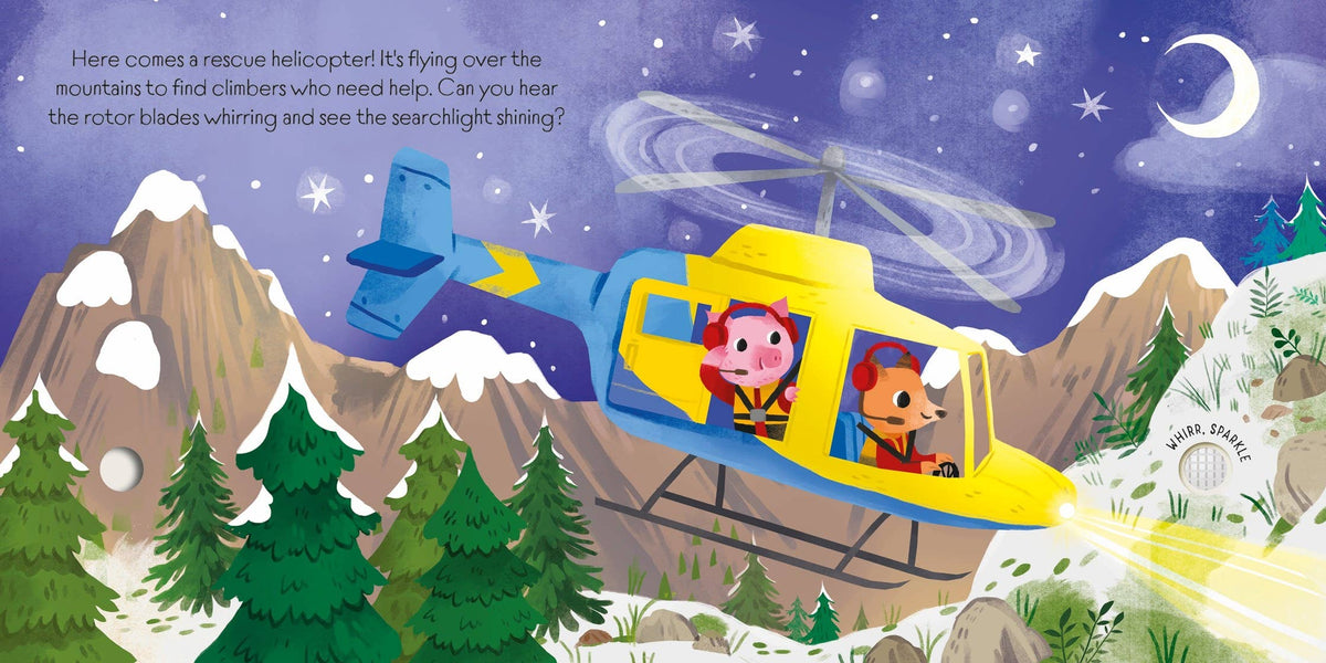 Lights and Sounds Emergency Vehicles sound book