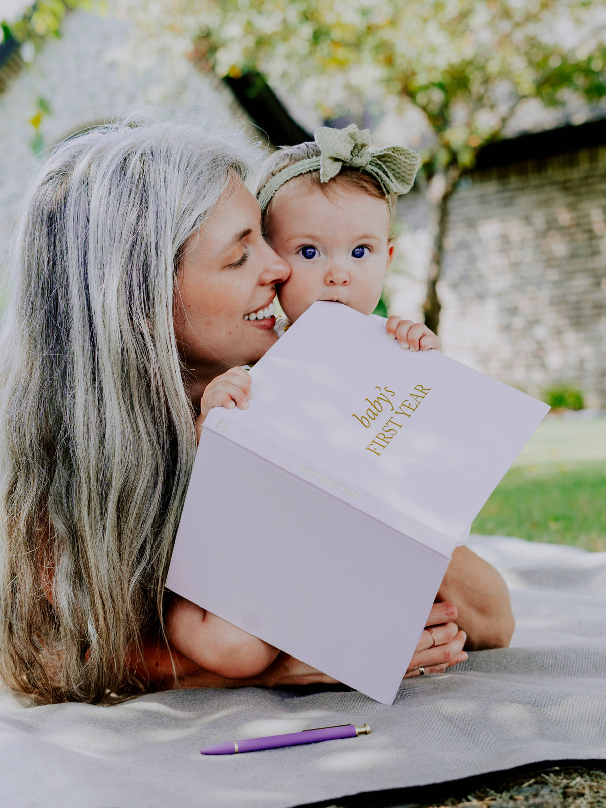 Baby's First Year Memory Book & Photo Album