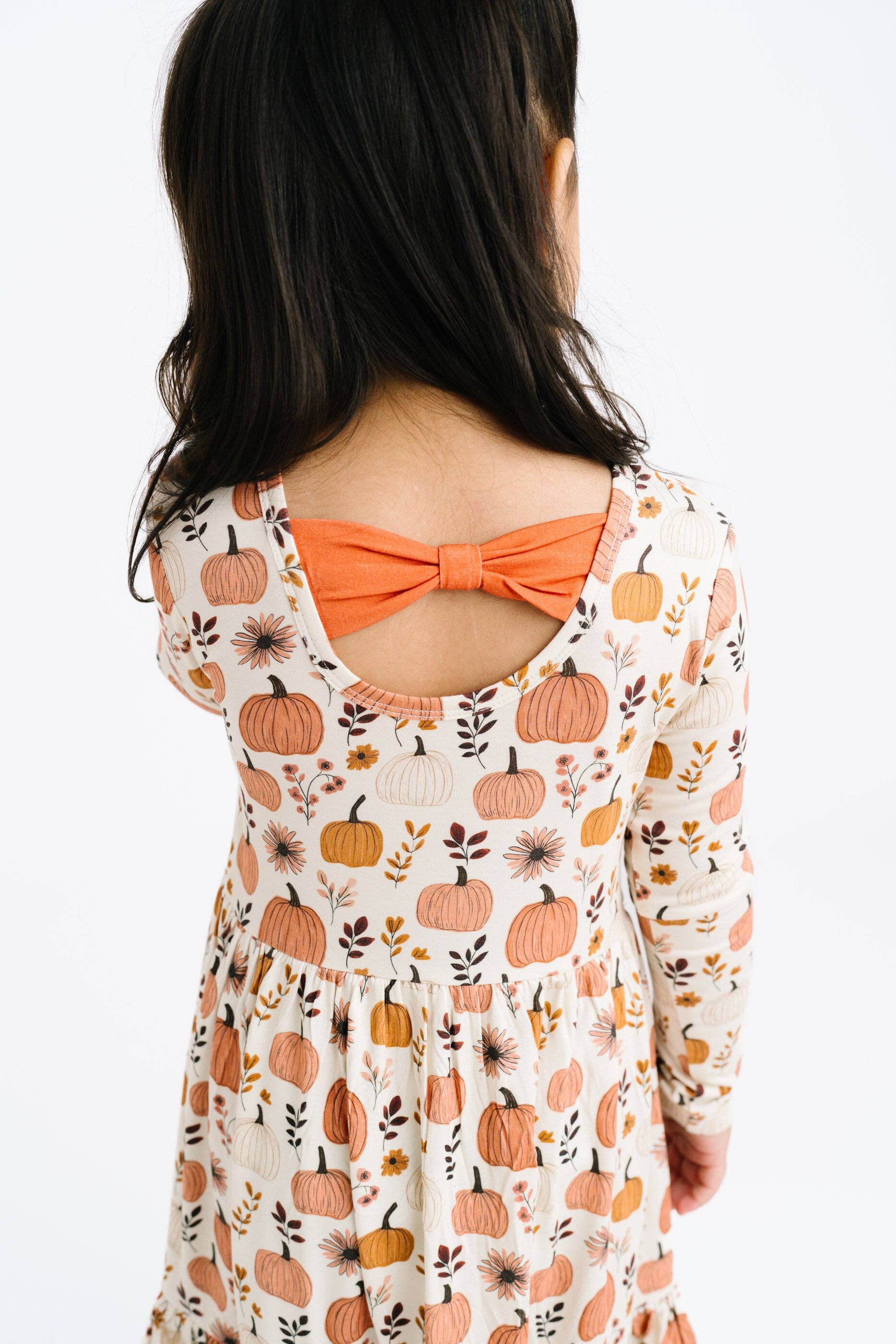 Pumpkin Garden Bamboo Dress