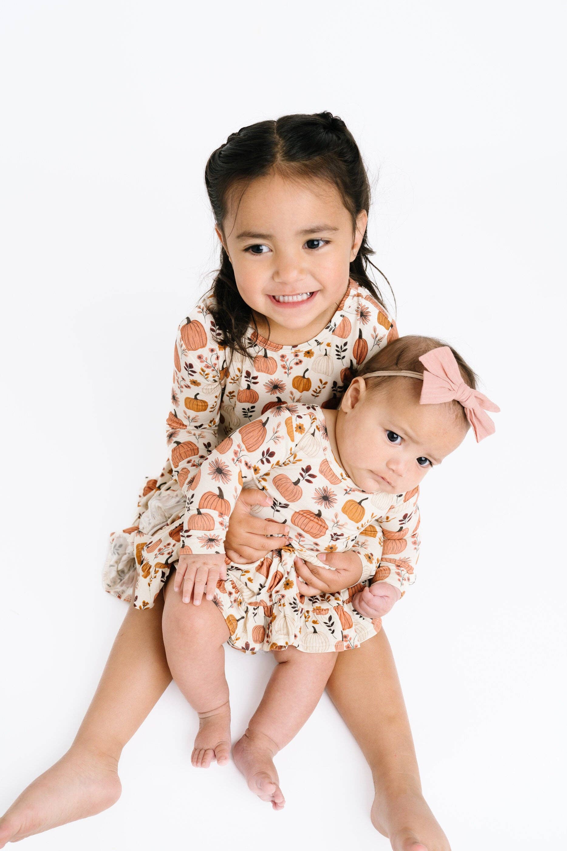 Pumpkin Garden Bamboo Dress