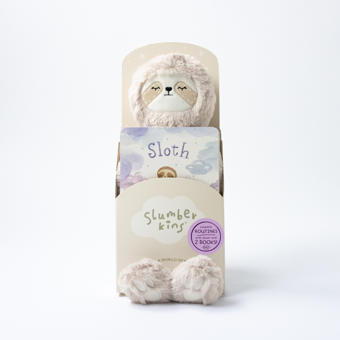 Slumberkins- Sloth's Routines Plush Set