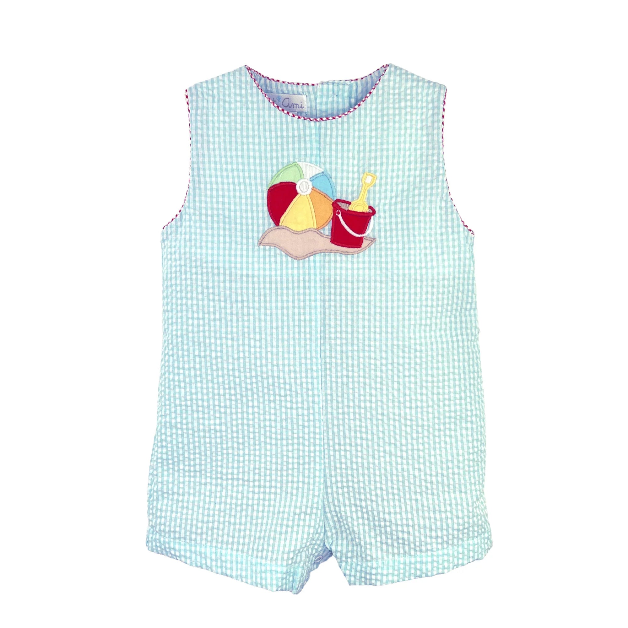 Sunsuit with Beach Applique