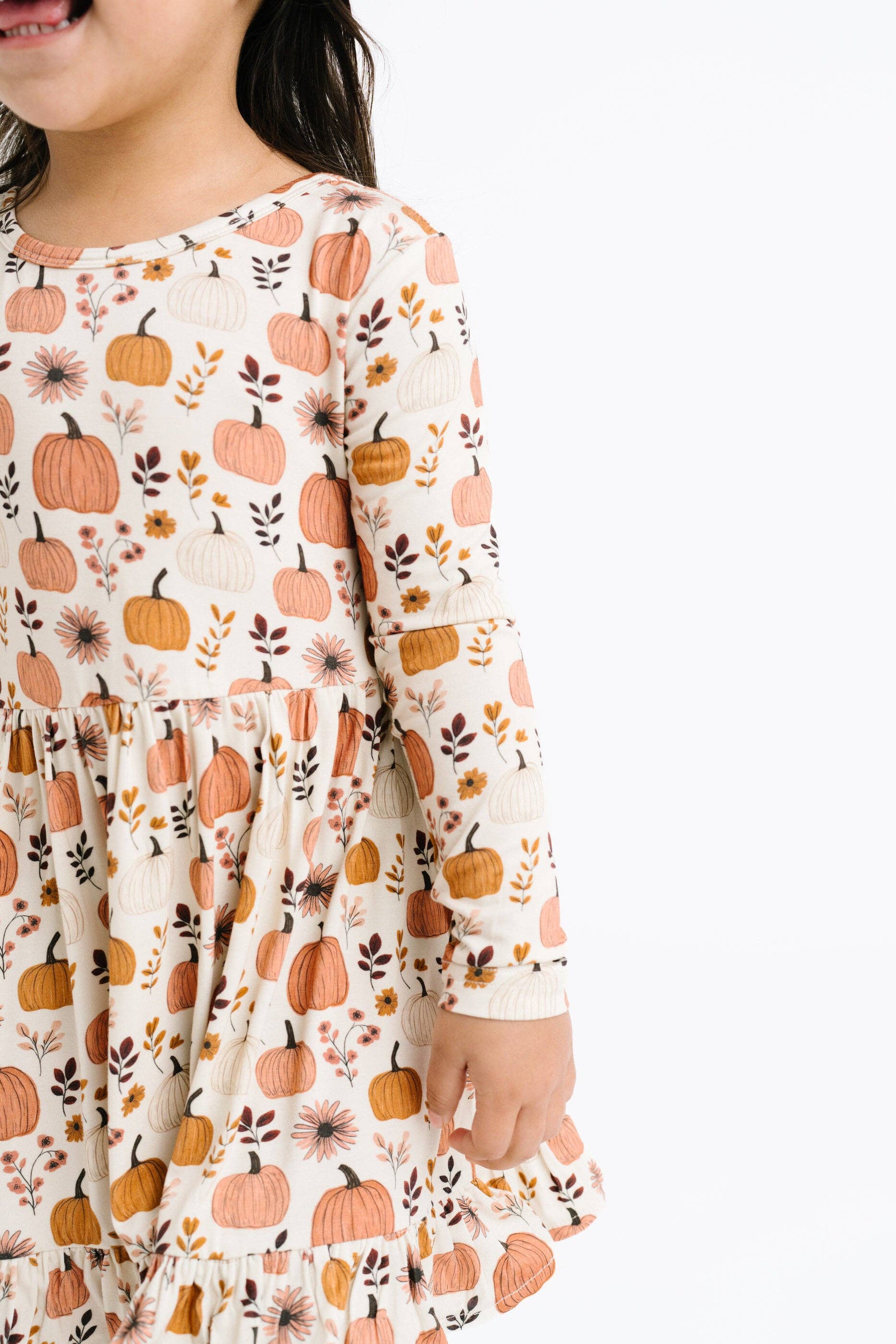 Pumpkin Garden Bamboo Dress