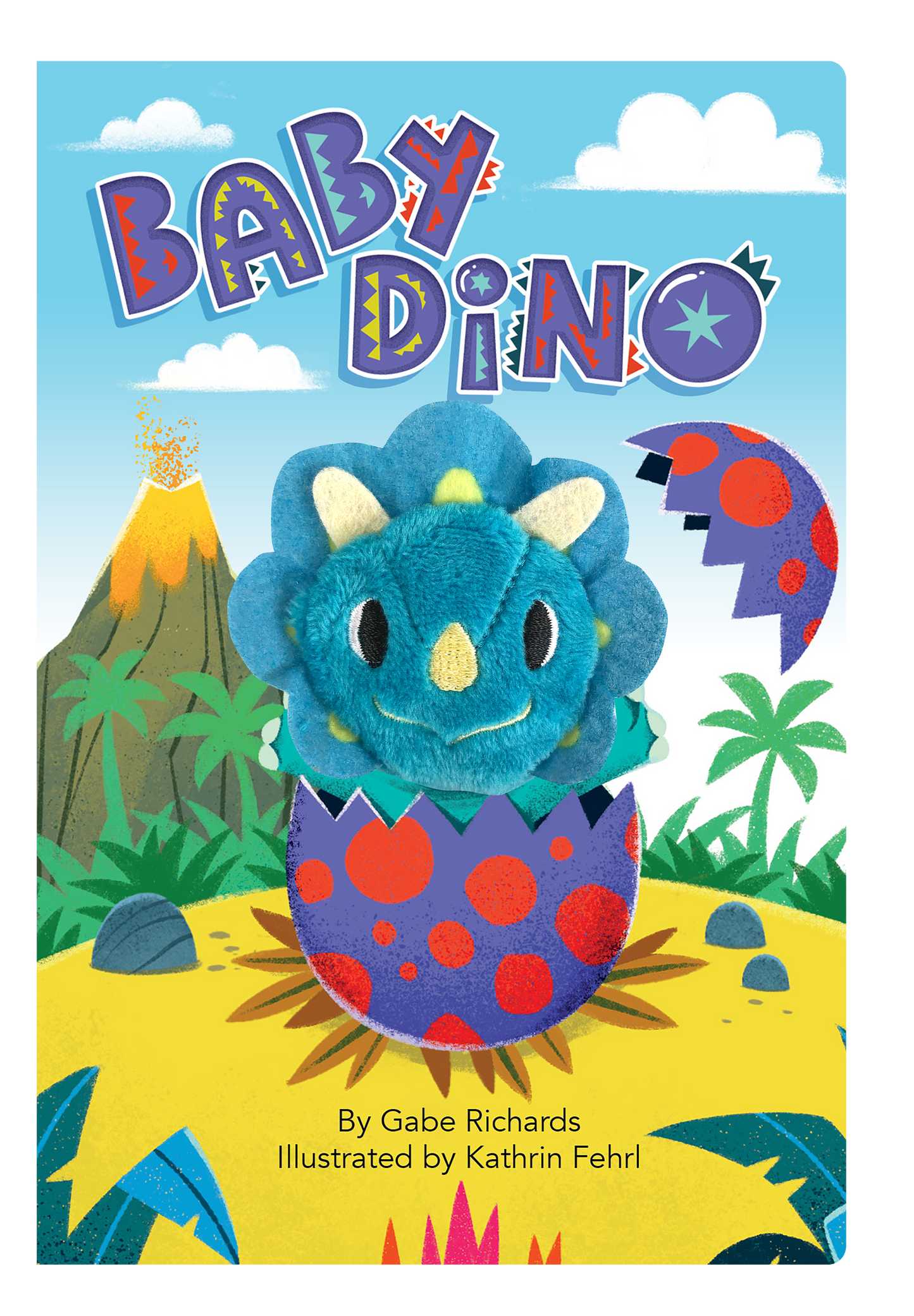 Baby Dino - Finger Puppet Book