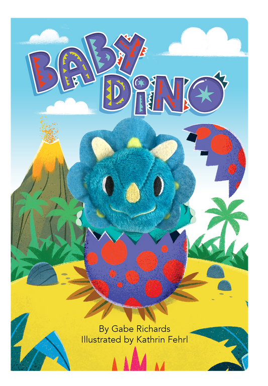 Baby Dino - Finger Puppet Book