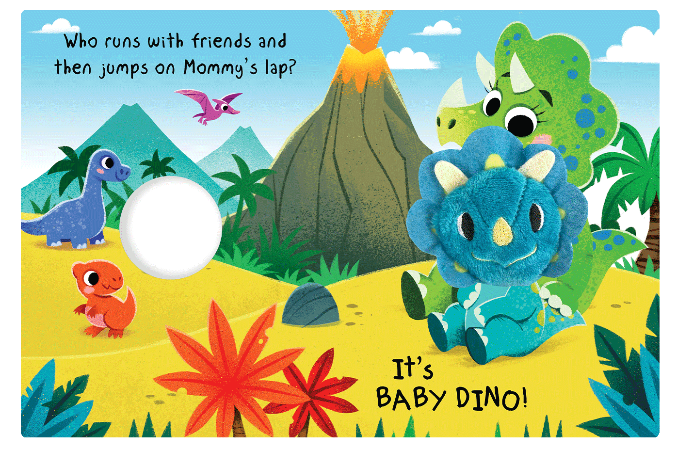 Baby Dino - Finger Puppet Book