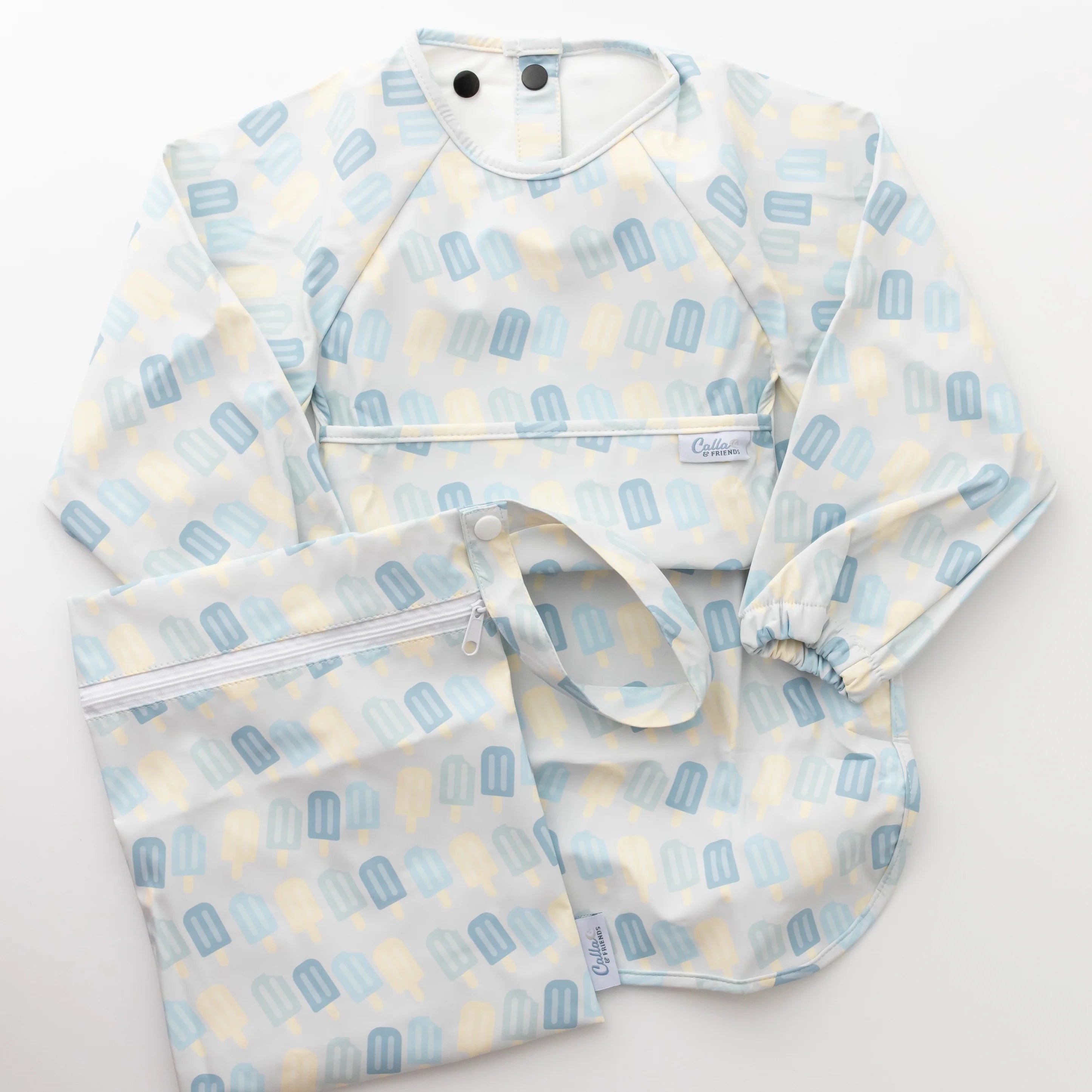 The Grayson Long Sleeve Bib - Popsicles