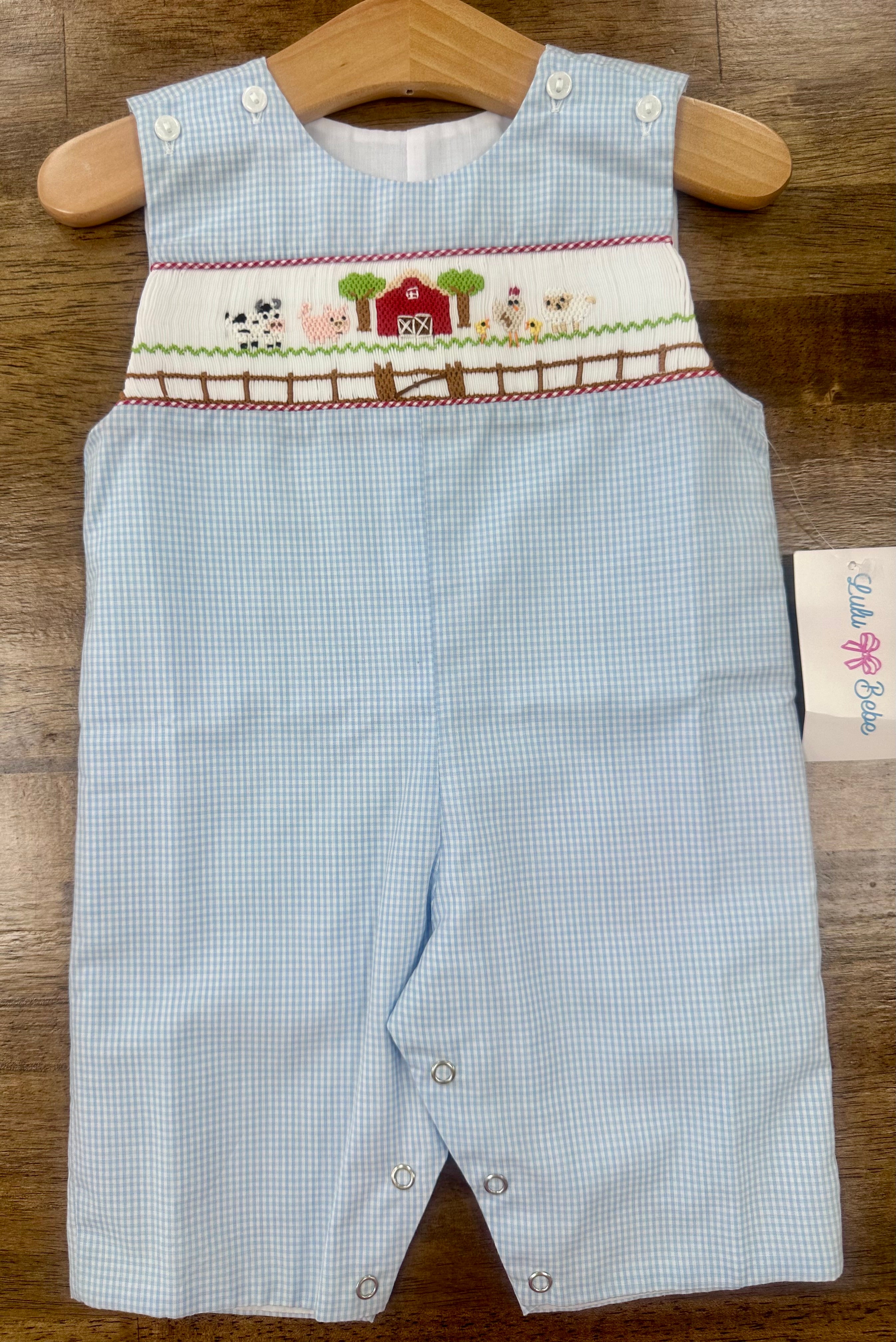 Farm Smocked Longall-F26