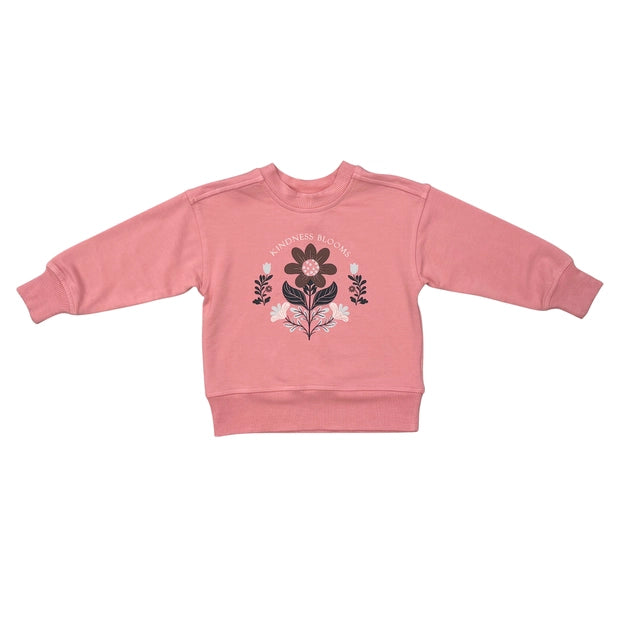 Boxy Sweatshirt - Kindness Blooms