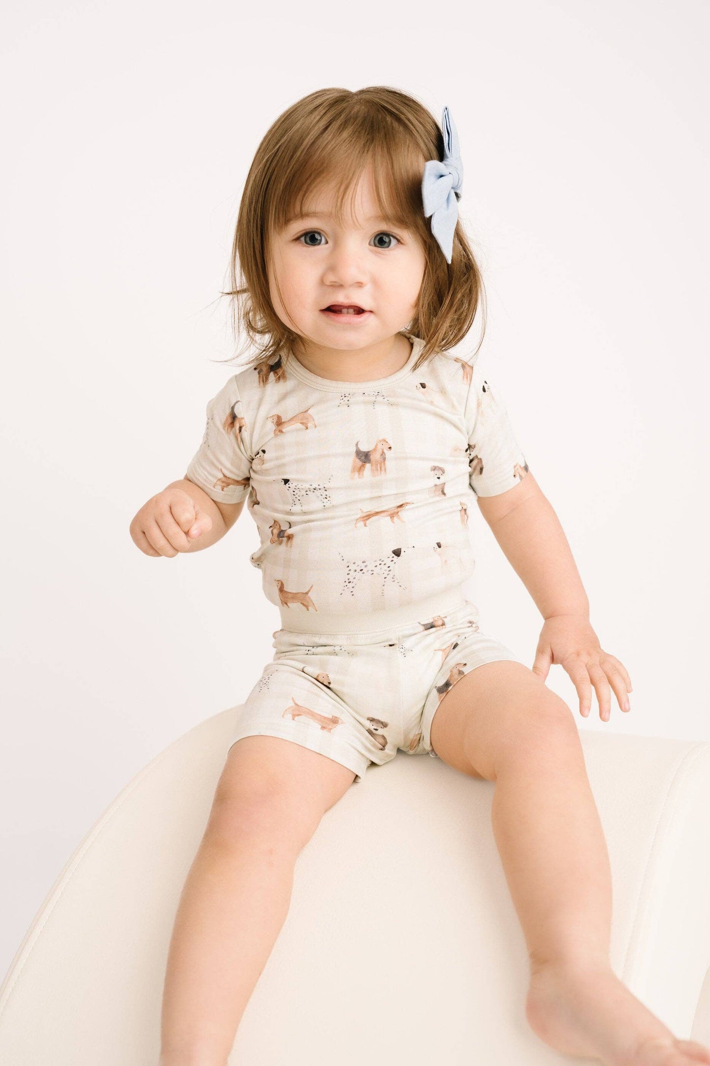 Wagging Tails Bamboo Shorts Set