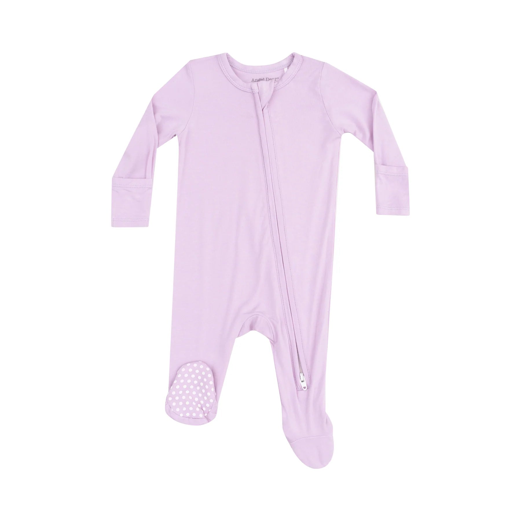 Solid Winsome Orchid - 2 Way Zipper Footie