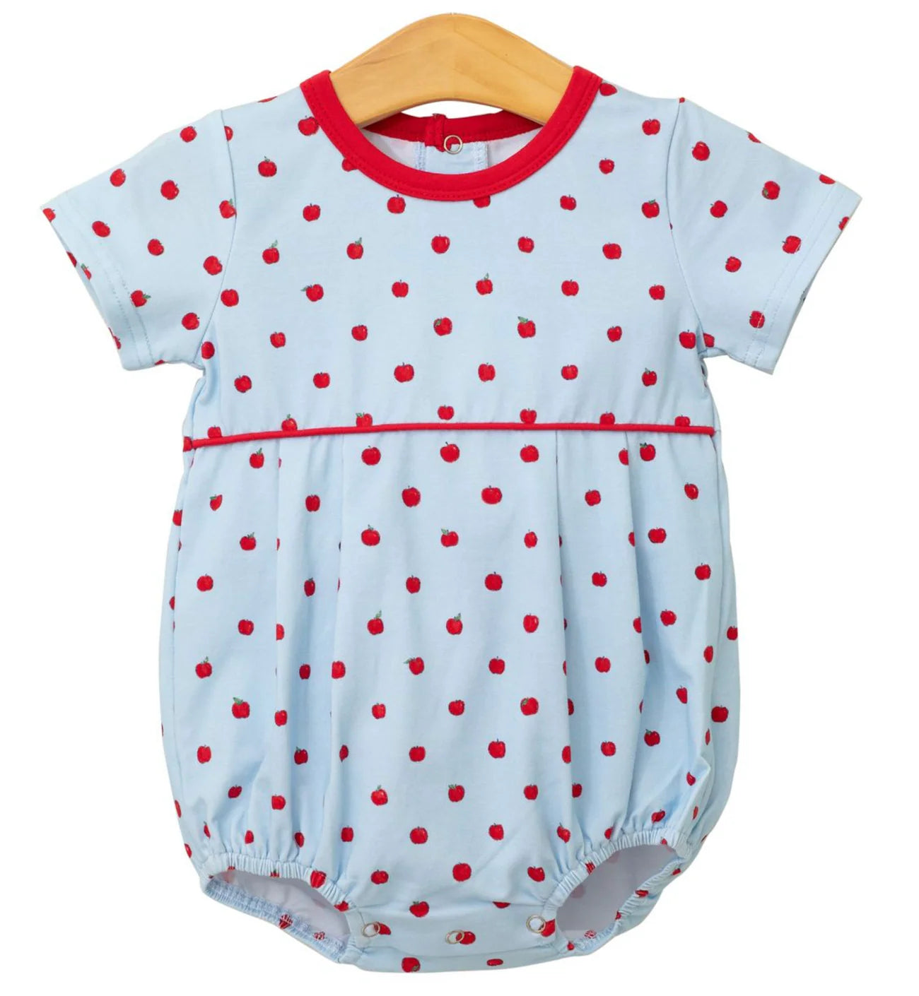 Apple Print Bubble-Blue