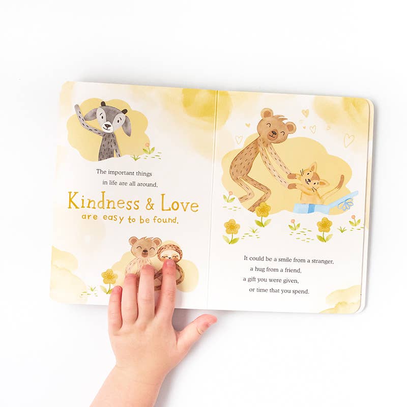 Honey Bear's Gratitude Plush Set - with 2 books!