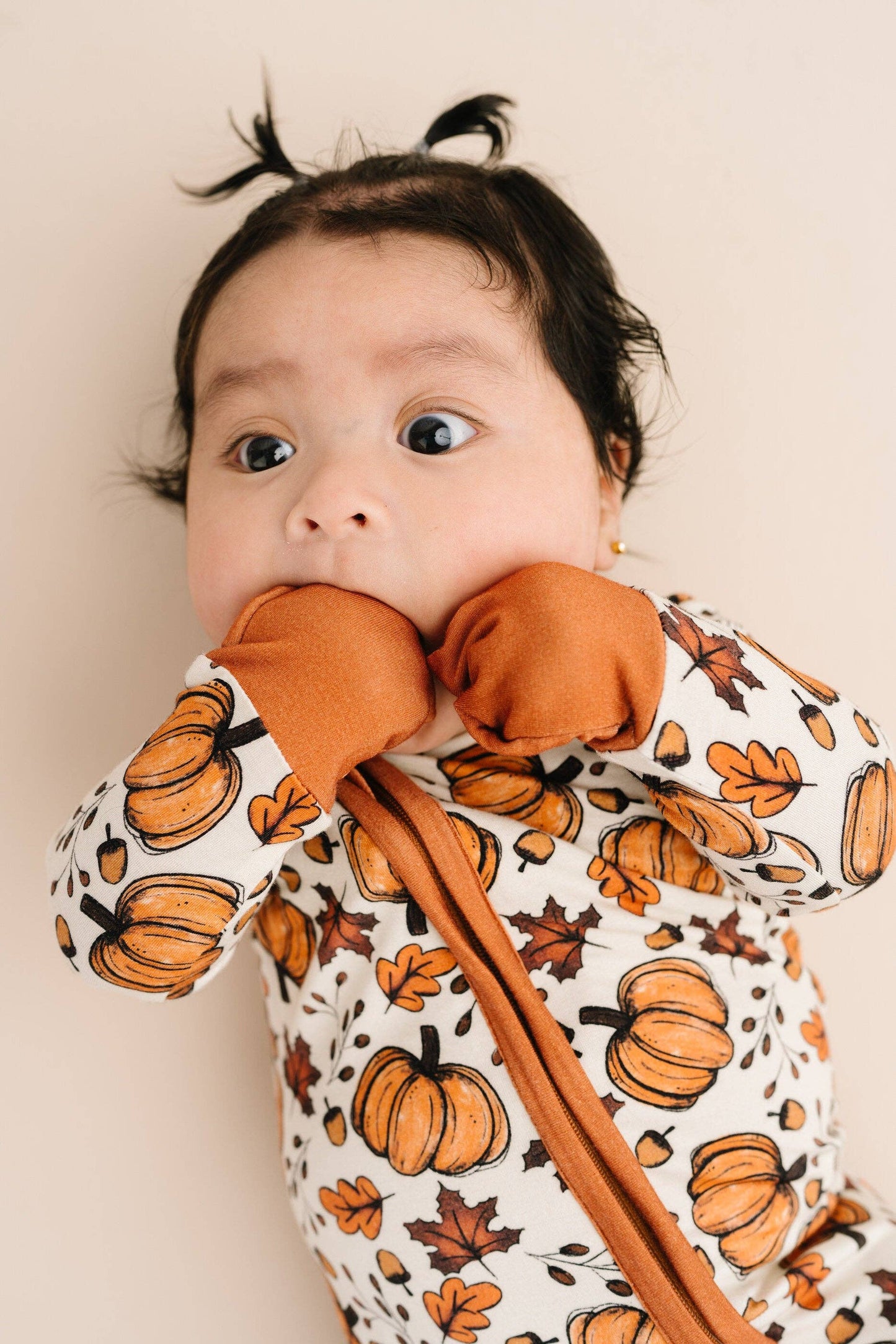 Pumpkin Harvest Bamboo Sleeper