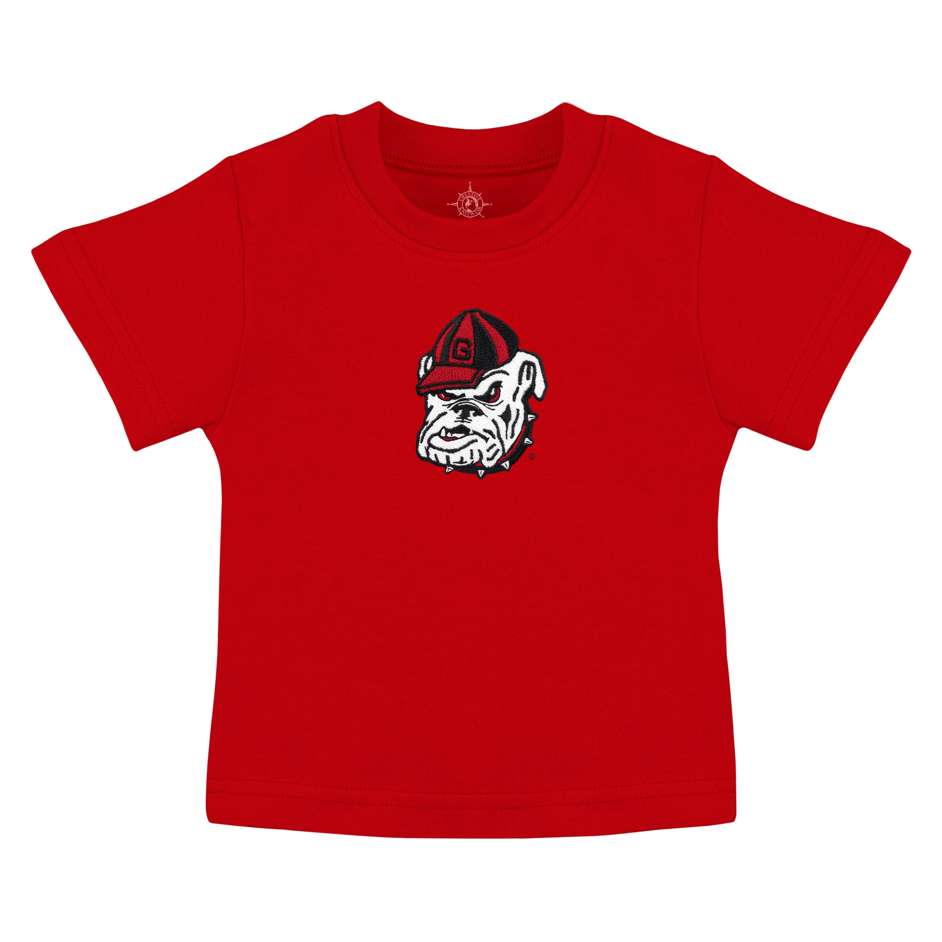 Georgia Bulldogs Infant and Toddler T-Shirt: Embroidery