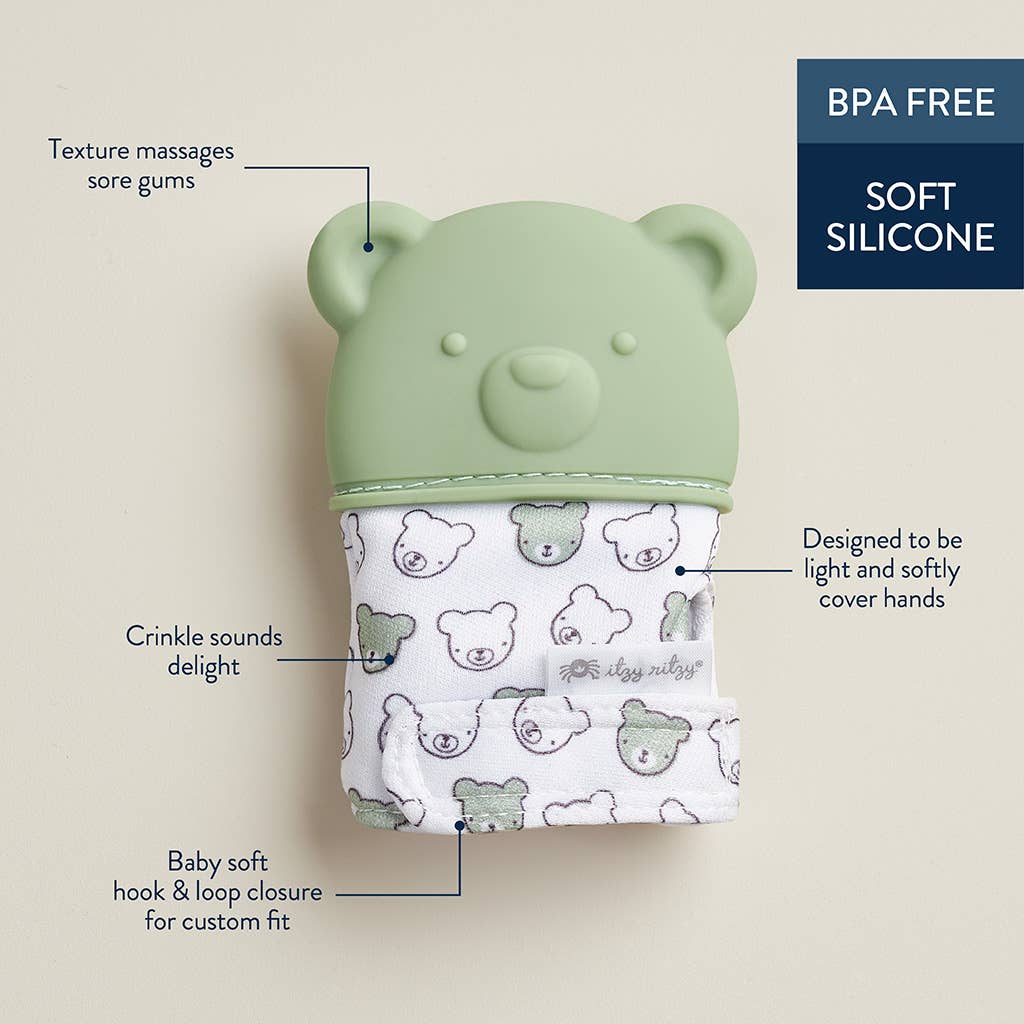 Itzy Mitt™ Silicone Teething Mitts