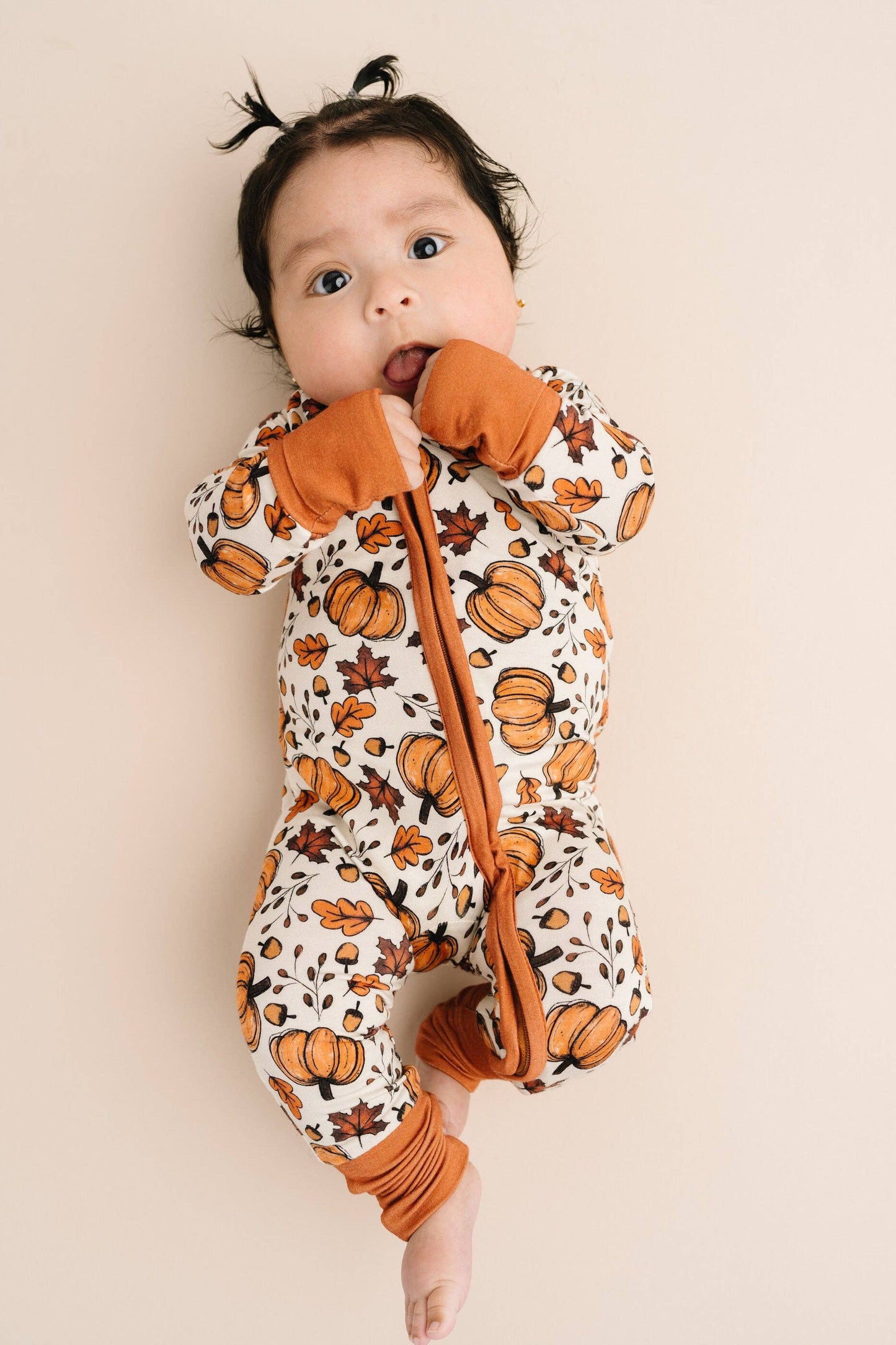 Pumpkin Harvest Bamboo Sleeper