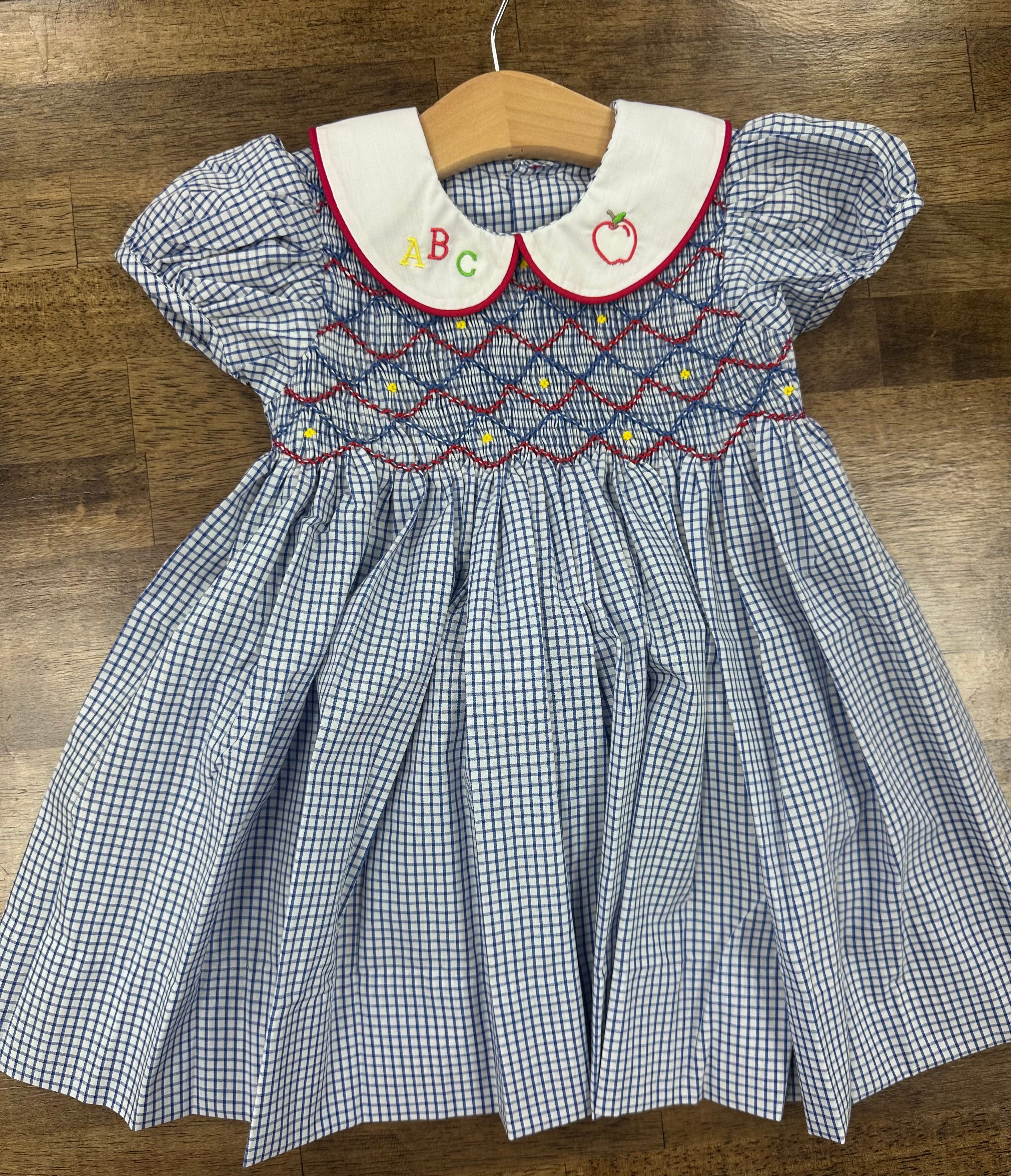 Royal Blue Cate Dress-ABC Smocked