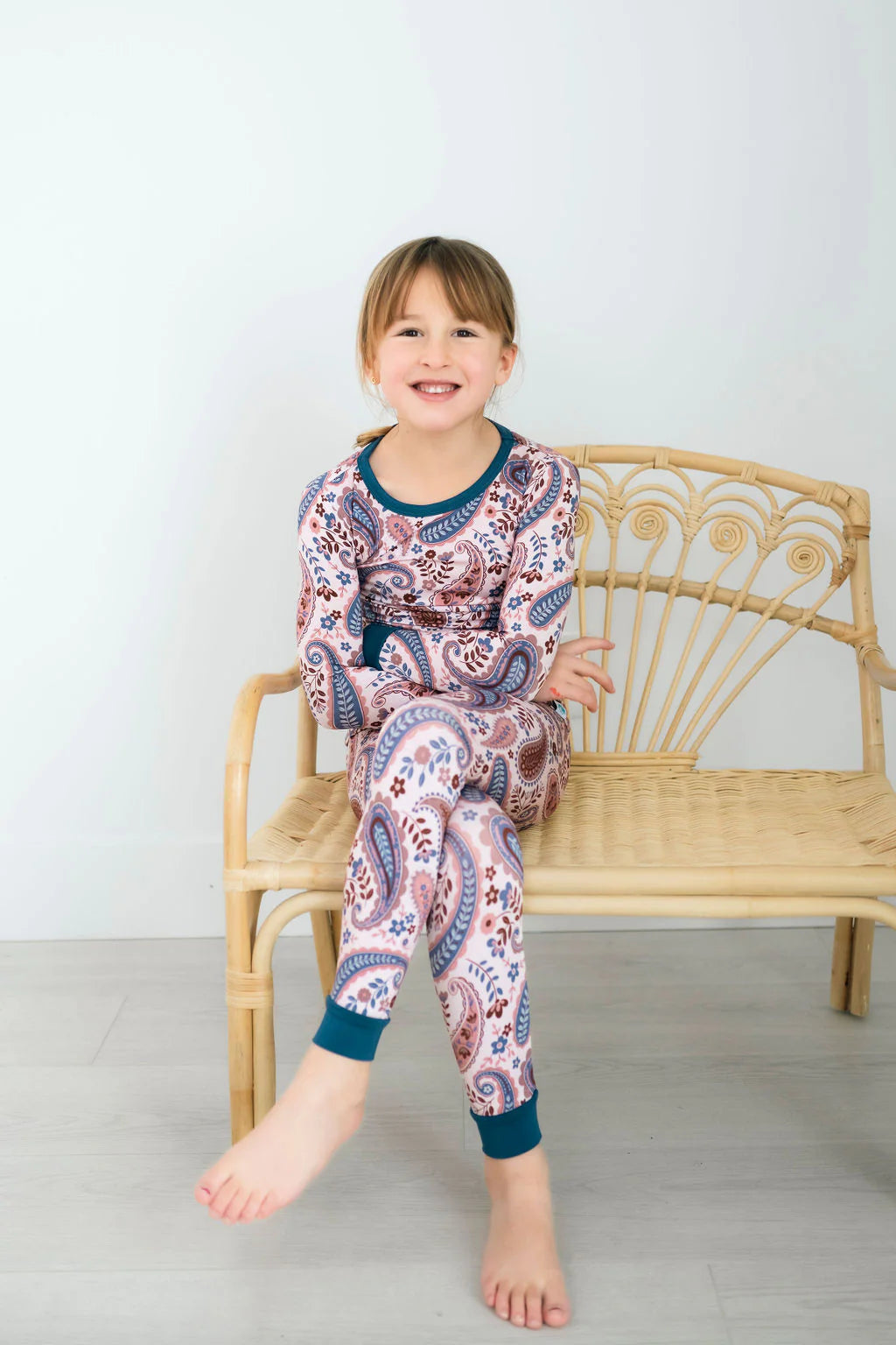 Pretty in Paisley Long Sleeve PJs BDLJ