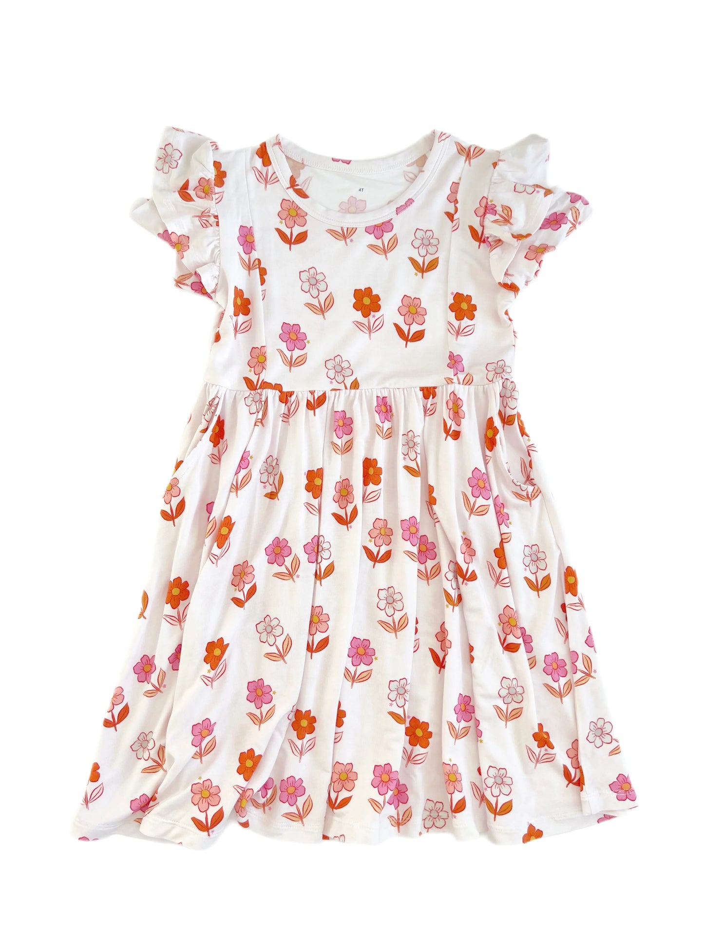 Spring Flowers Twirl Dress