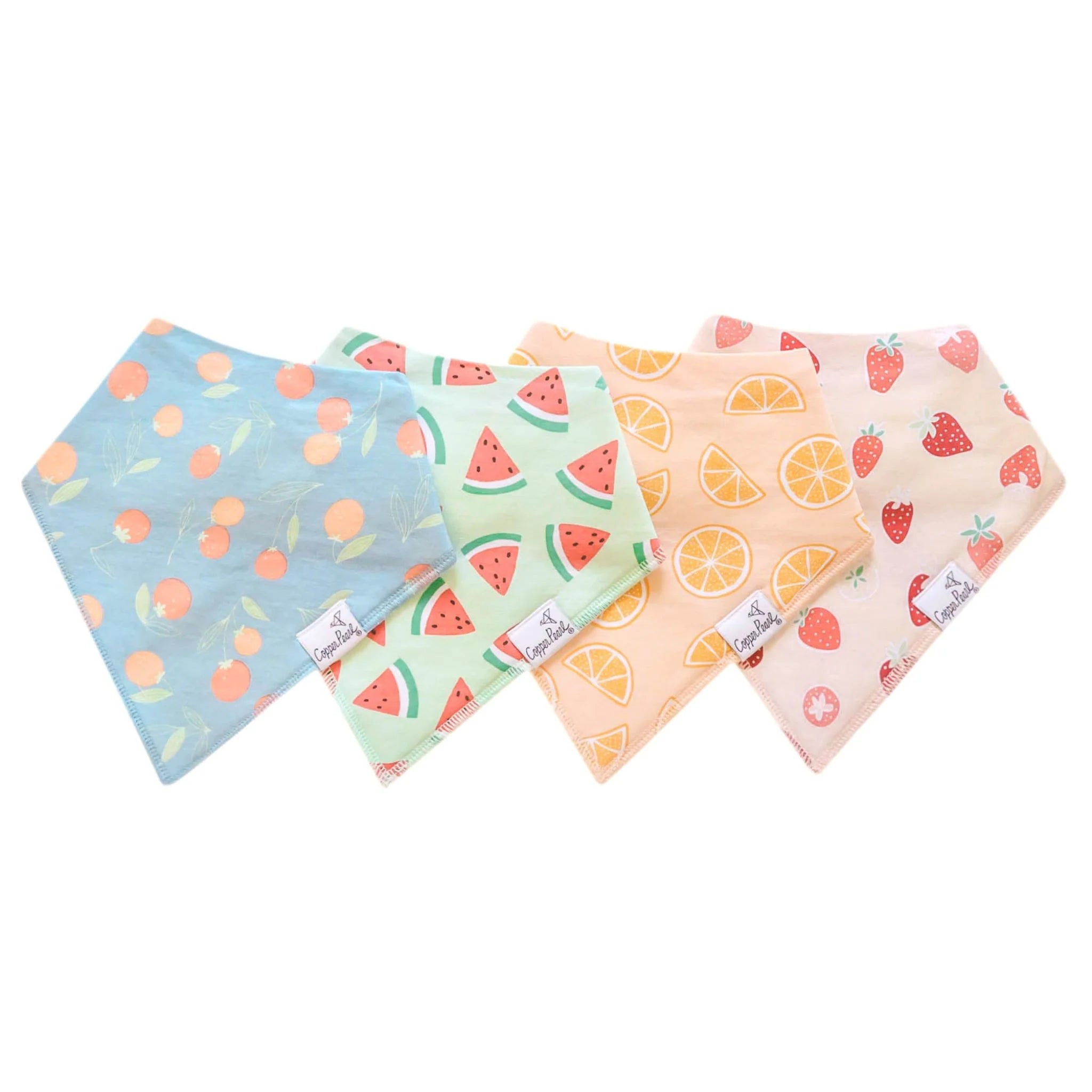 Clementine Baby Bandana Bibs