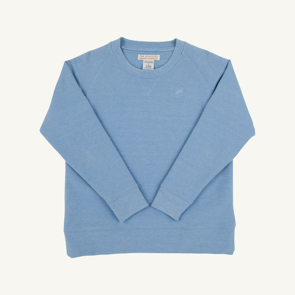 Cassidy Comfy Crewneck - Barrington Blue (Heathered)