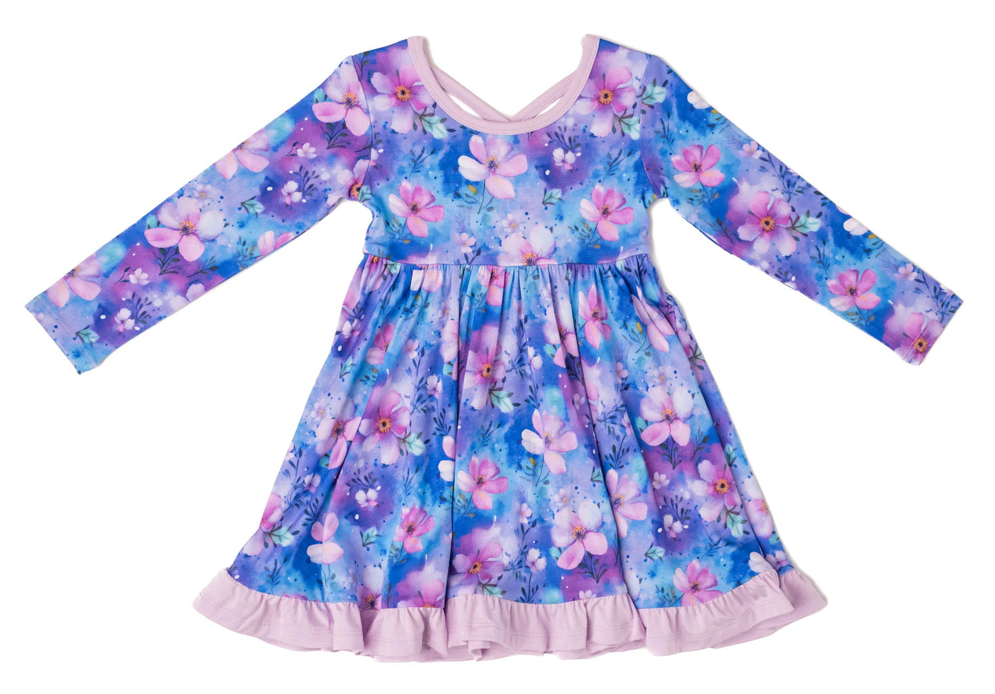 Dreamy Blooms Ruffle Dress