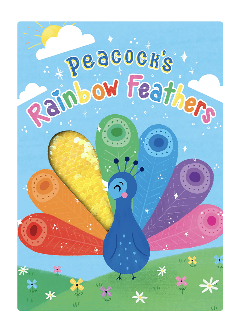 Peacock’s Rainbow Feathers