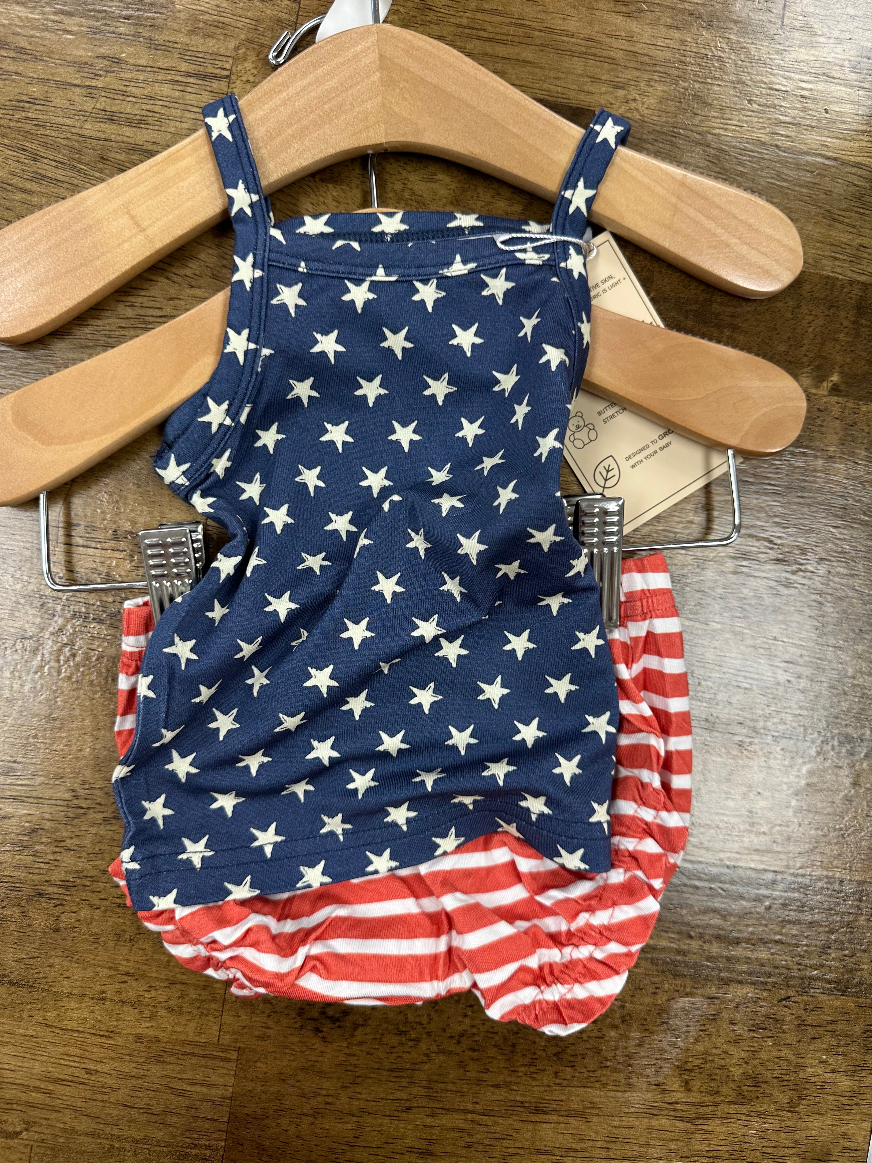 Stars and Stripes Bummie Set