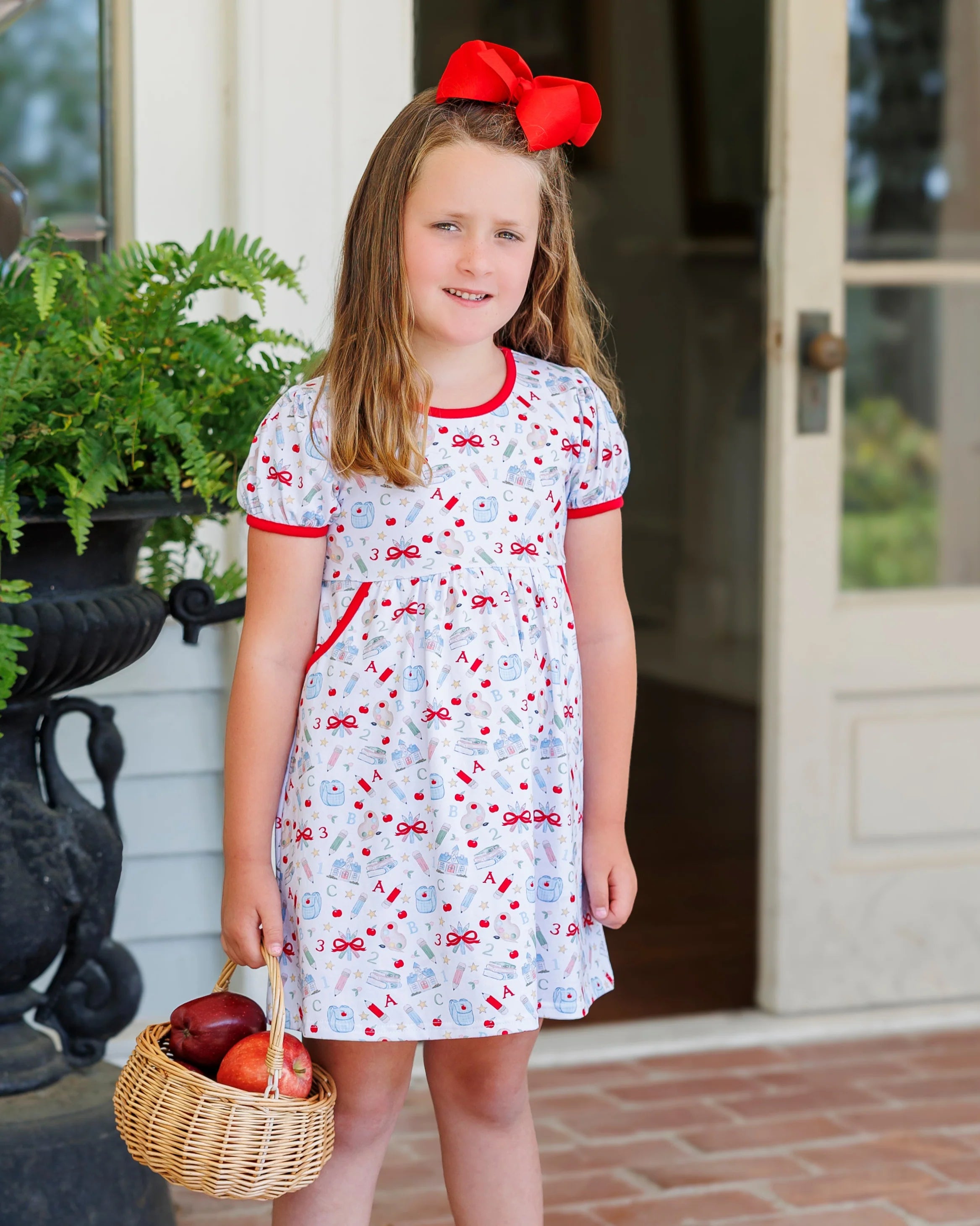Easy As ABC Pocket Dress