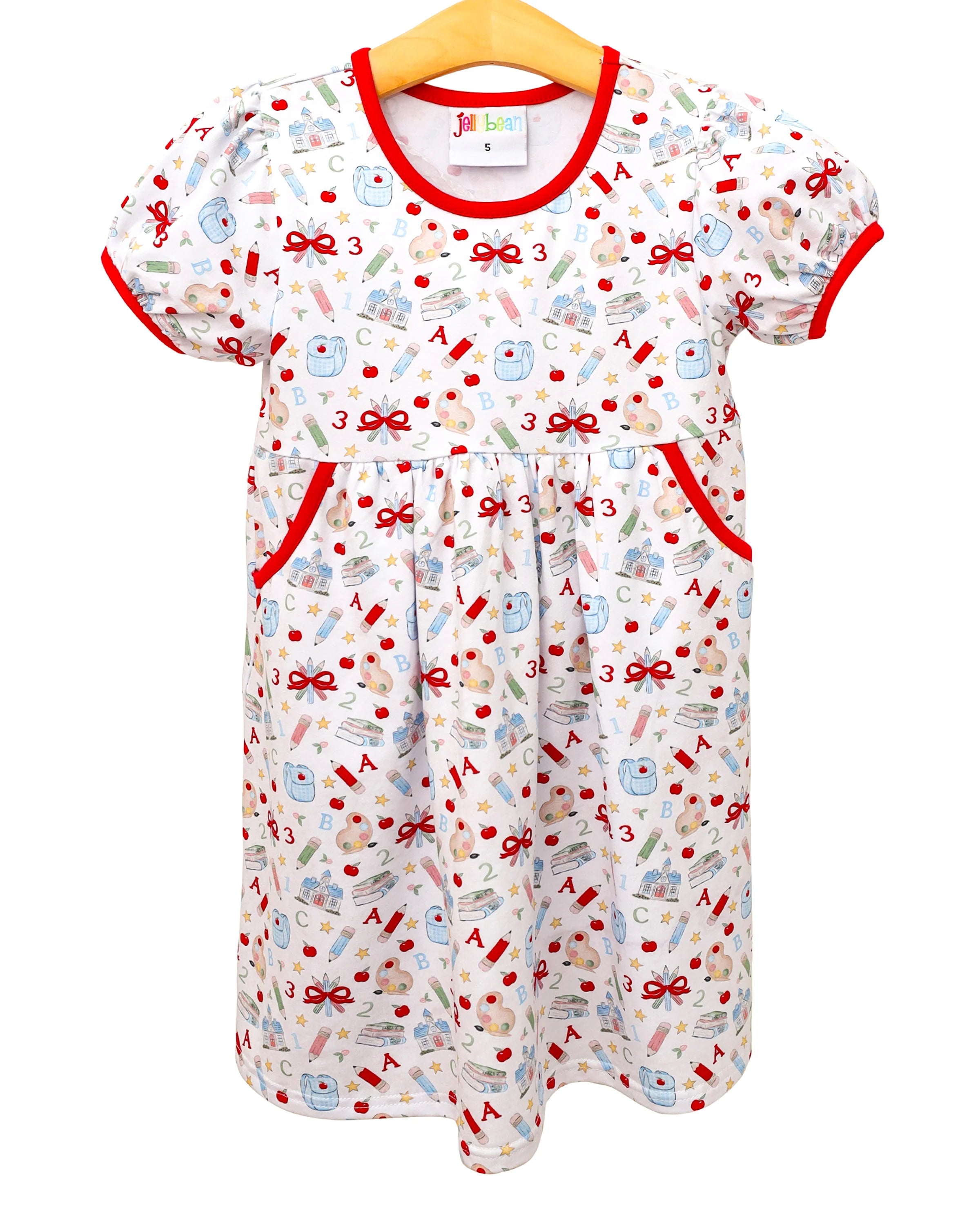 Easy As ABC Pocket Dress