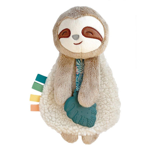 Itzy Lovey: Plush and Teether Toy/Sloth