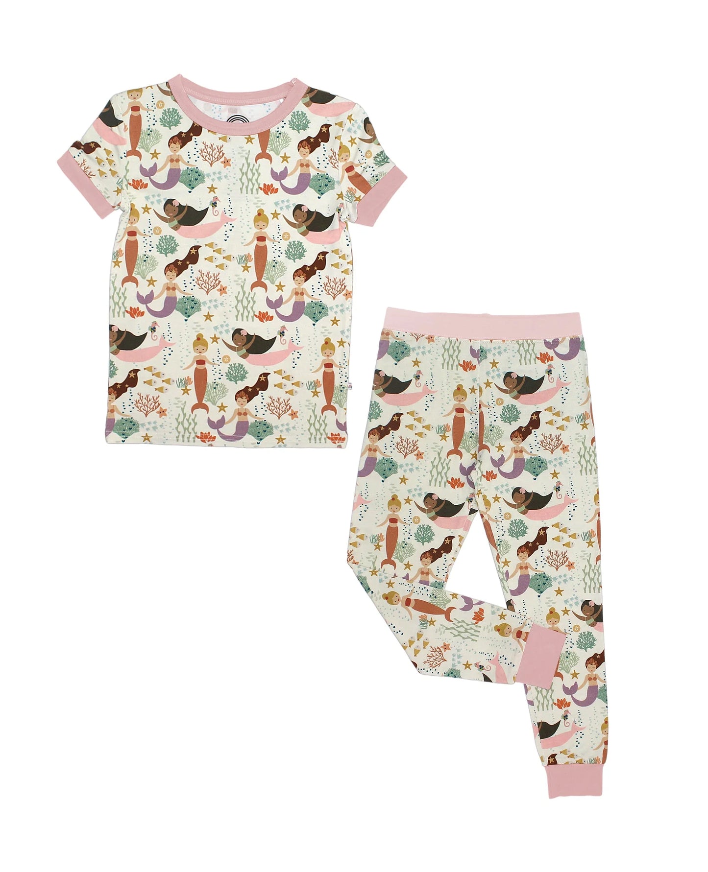 Making Waves Mermaids SS Two Piece Pajamas