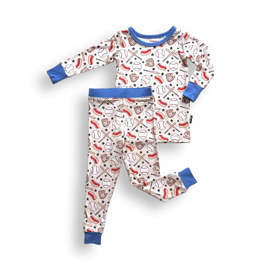 Ballpark Two Piece Pajamas