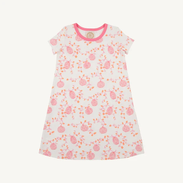 Polly Play Dress - Gourd-geous (Palmetto Pearl) with Romany Rose