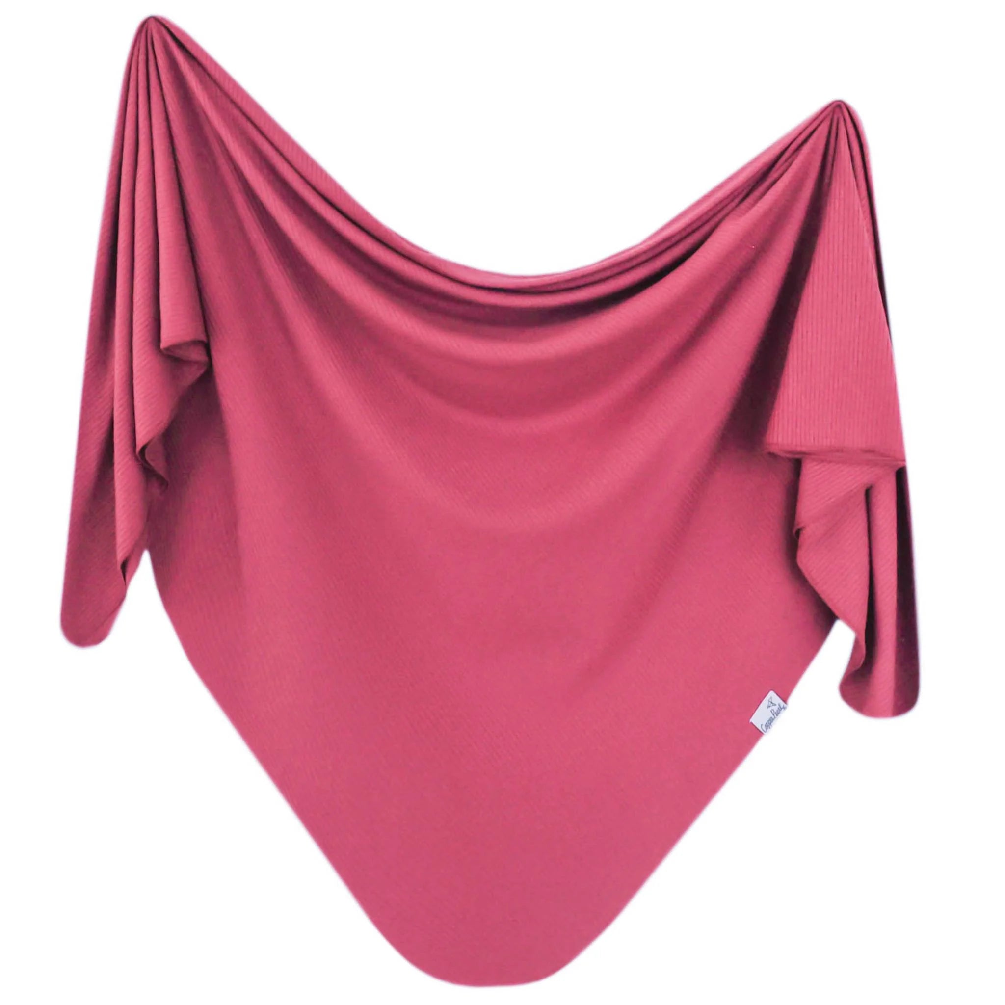 Berry Knit Swaddle Blanket