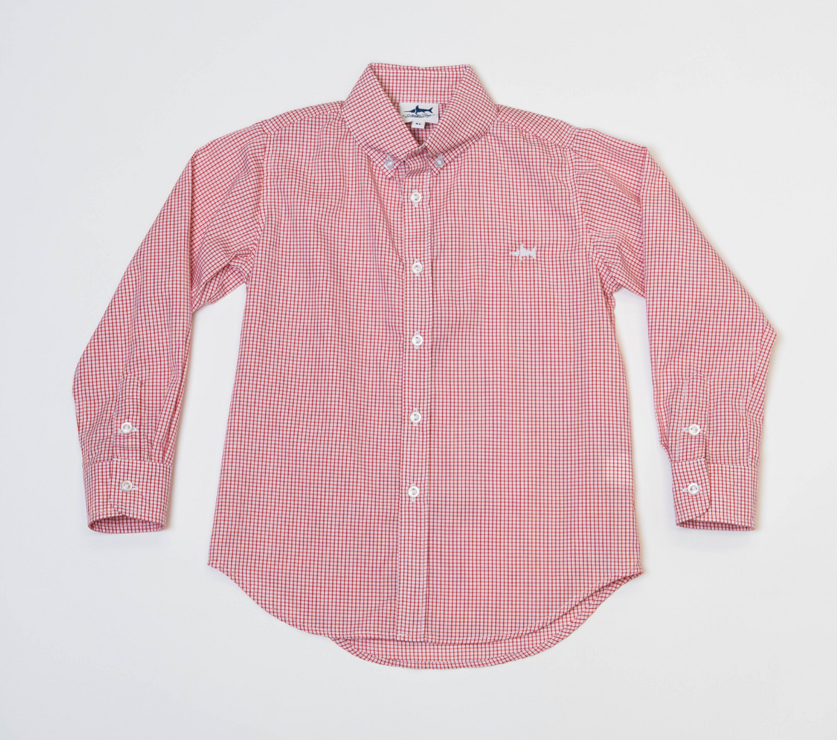 Carter Oxford Shirt-Red Windowpane