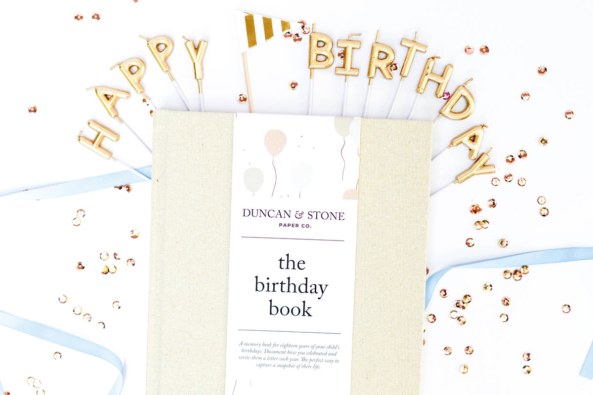 Birthday Memory Book