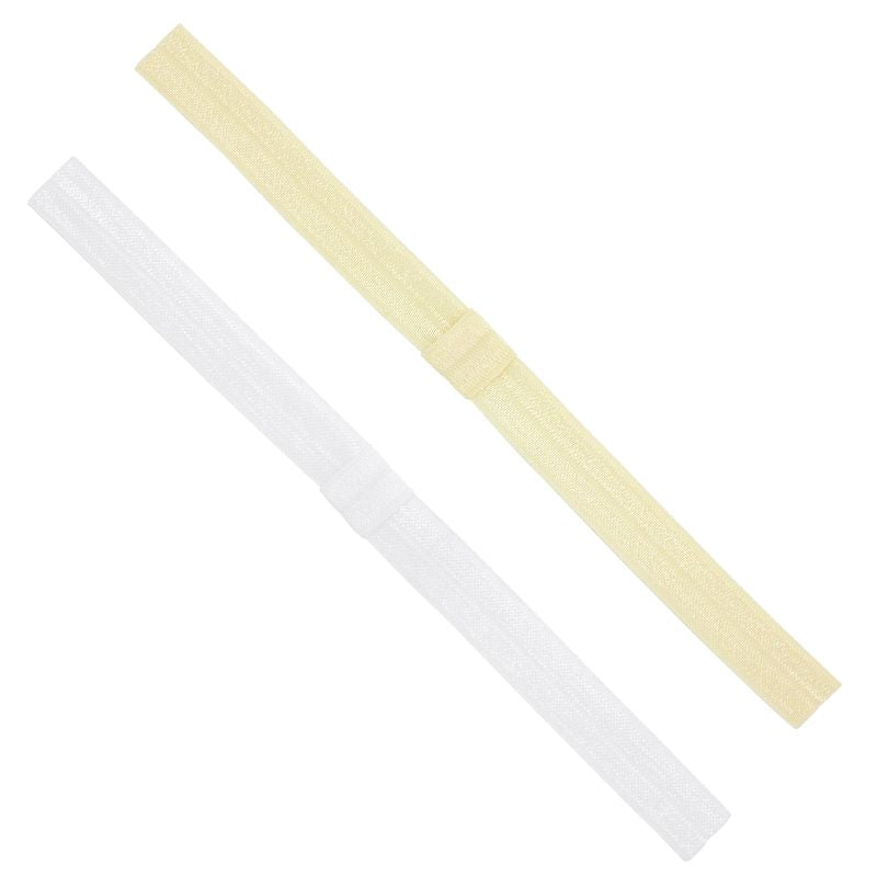 Add-A-Bow Elastic Girls Baby Bands - Two Pack