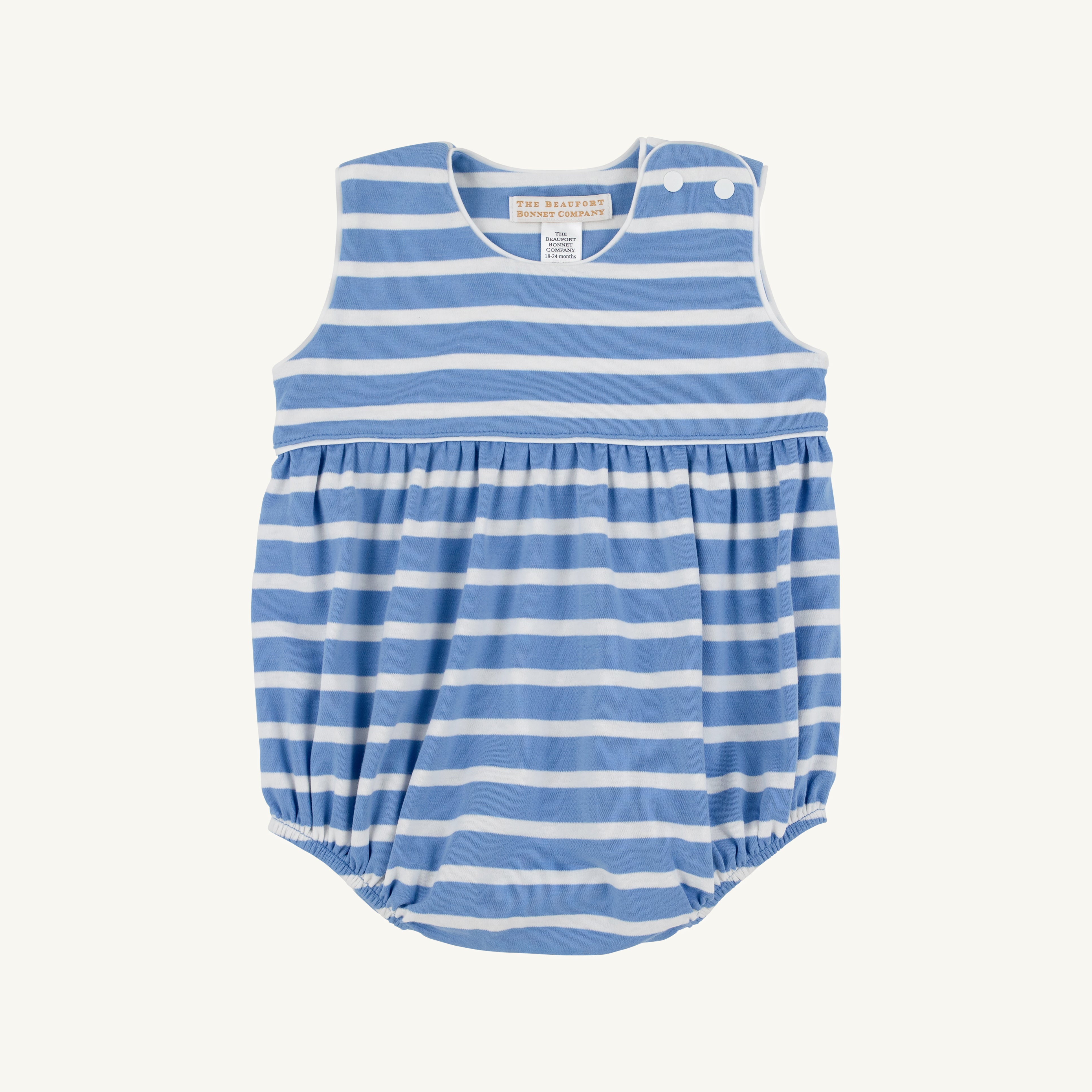 Barlett Bubble - Barbados Blue Stripe with Worth Avenue White