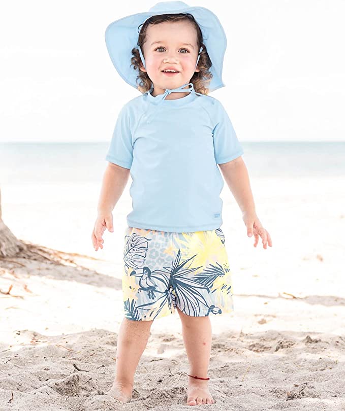 Birds of Paradise Swim Trunks