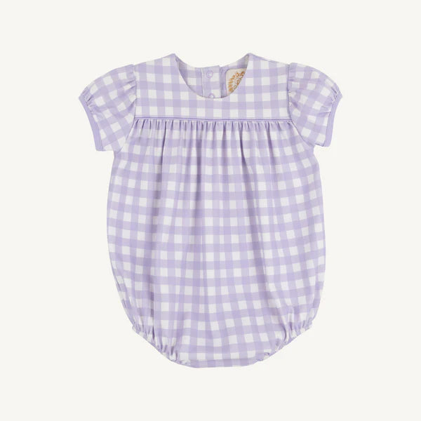 Blythe Bubble - Pima - Lauderdale Lavender Gingham