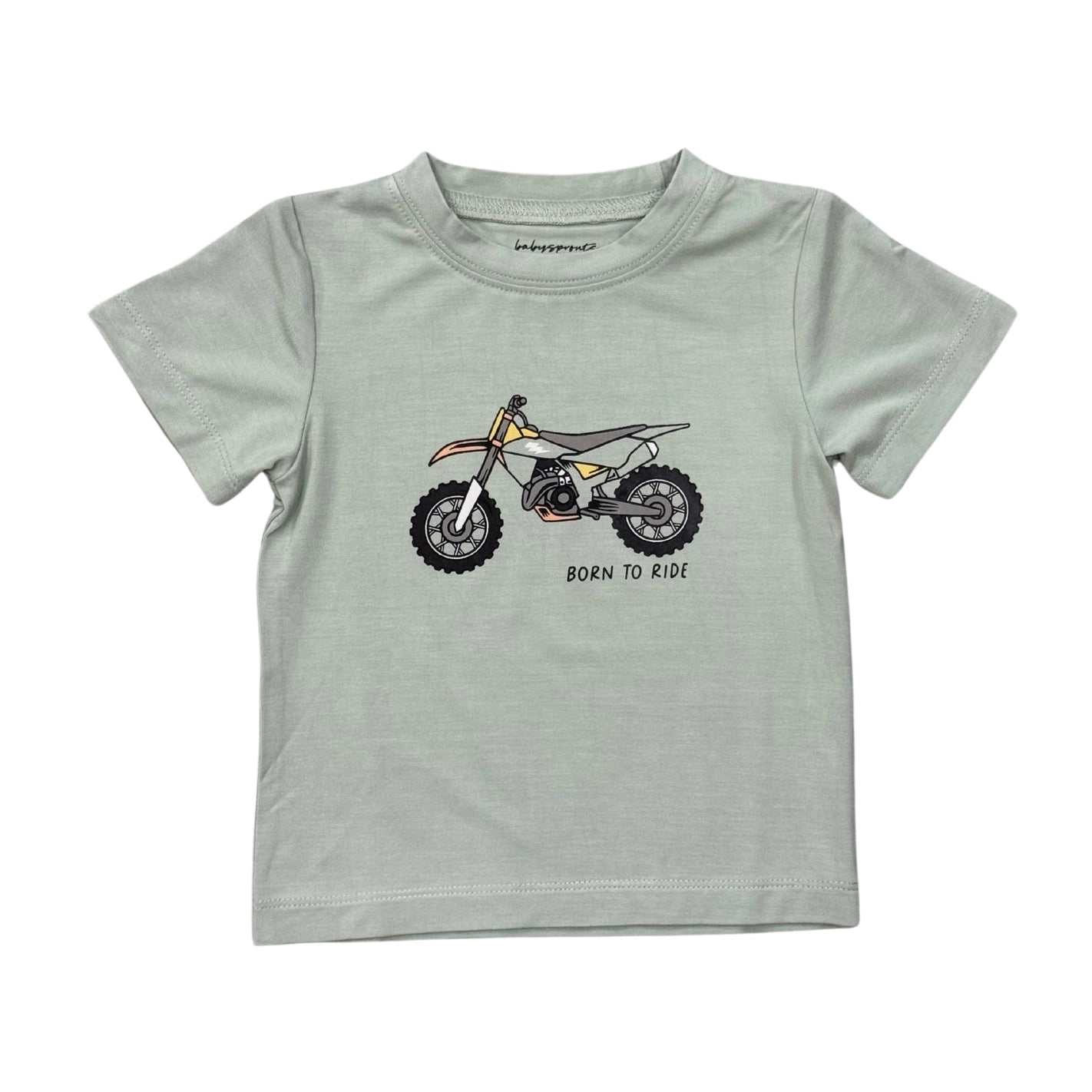 Boy's Short Sleeve Tee - Born to Ride