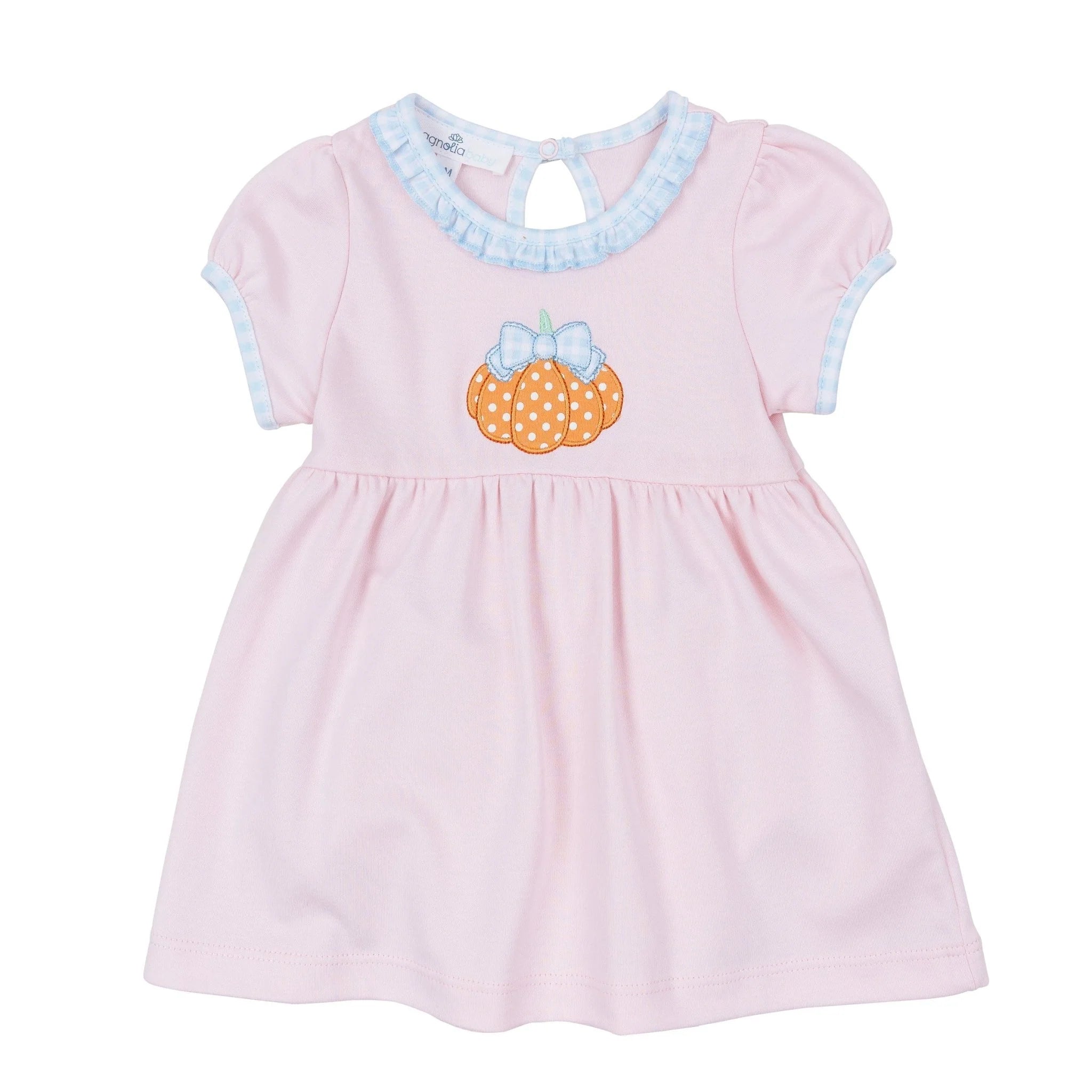 Bowtique Pumpkin Applique Dress