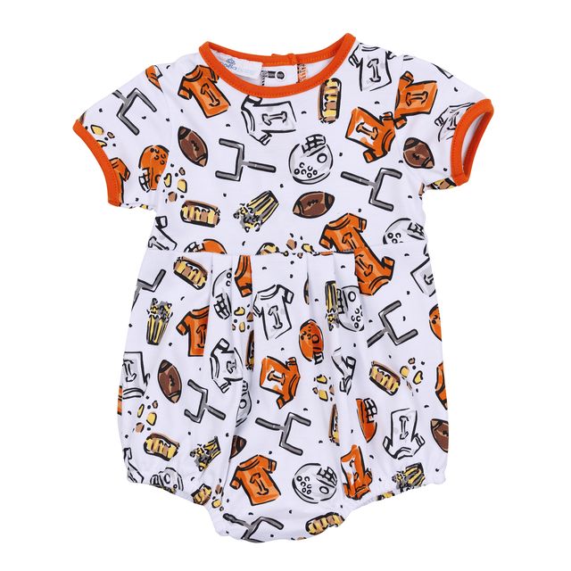 Future Draft Picks Short Sleeve Bubble- Orange/White