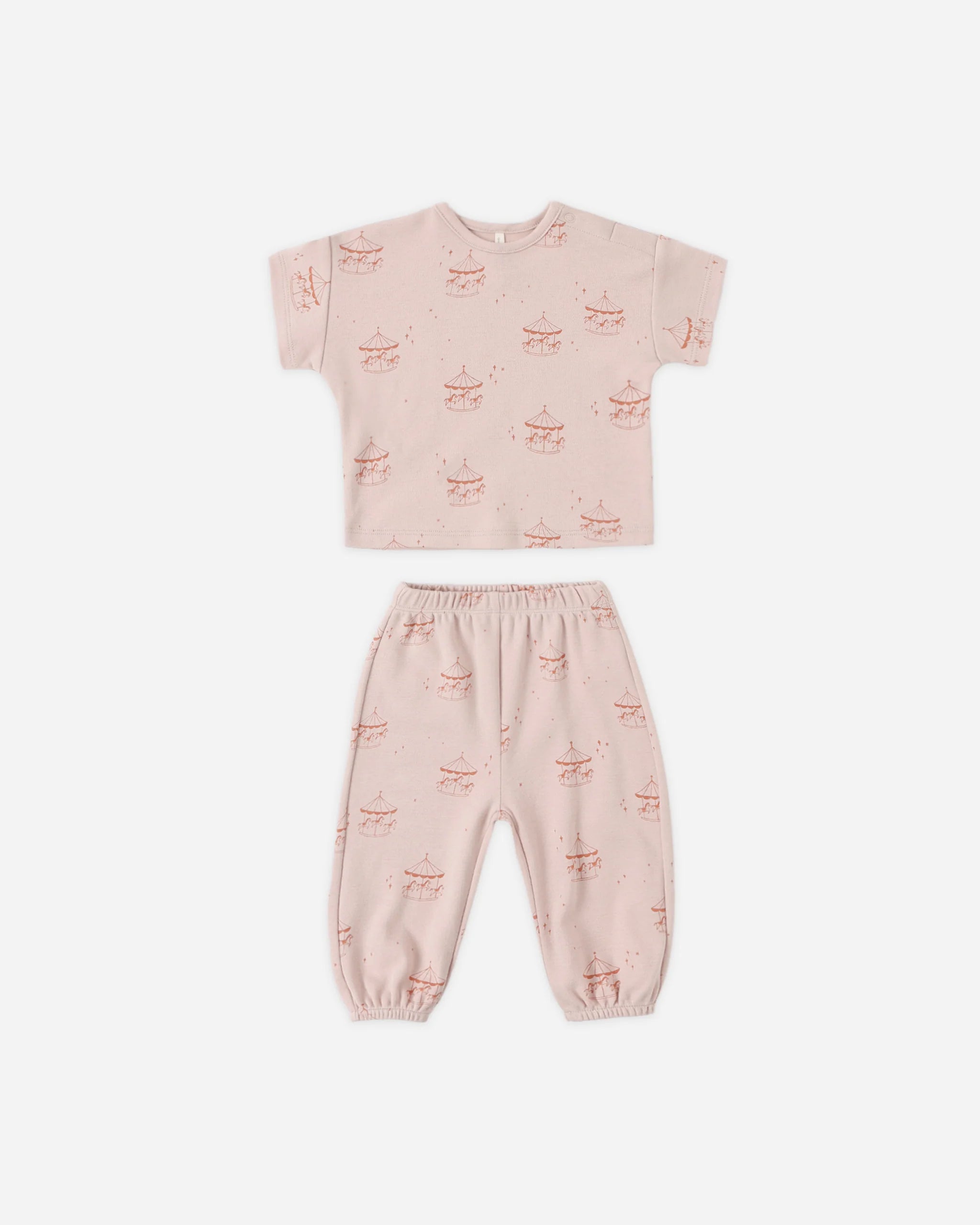 Jersey Tee + Pant Set || Carousel